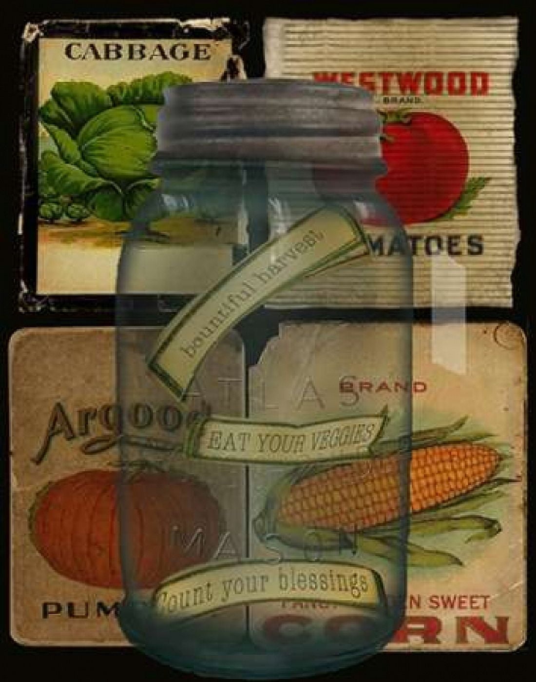 Kitchen Jar Canvas Art - Beth Albert (22 x 28)