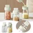 thumbnail image 1 of Kitchen Jar Set with Integrated Measuring Spoon and Adjustable Dispenser Lid for Pepper Seasonings, 1 of 6