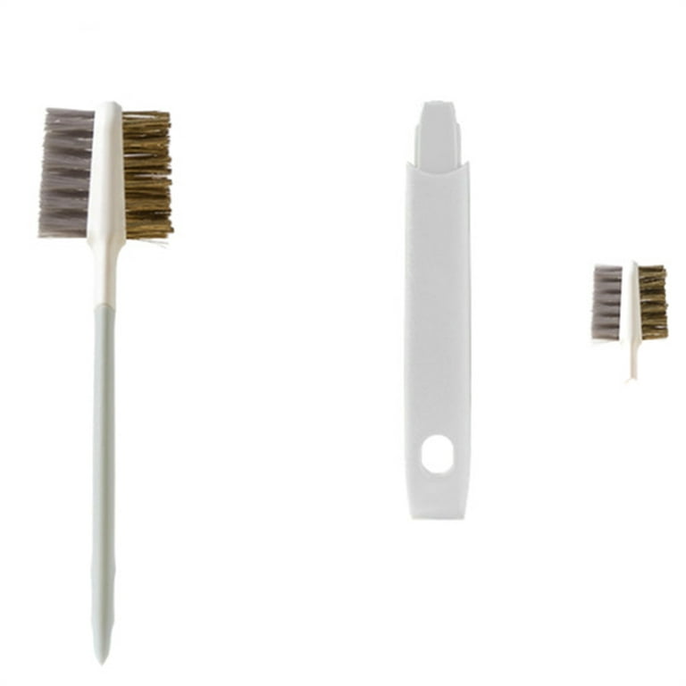Kitchen Juicer Cleaning Brush Cleaning Brush with Stiff Bristles Bathroom  Wall Brush Detachable Brush White