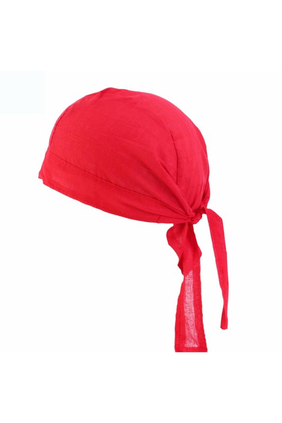 Kitchen Kerchief Hat Sweat Resistant Chefs Hat With Adjustable Band For Bakery