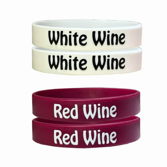 Kitchen Kit B: Squeeze Bottle Labels: (2) Red Wine, (2) White Wine