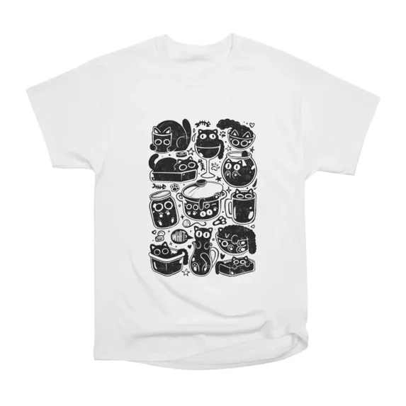 Kitchen Kittens T-Shirt Tee Gift For Him Merch For Her Apparel For Friend