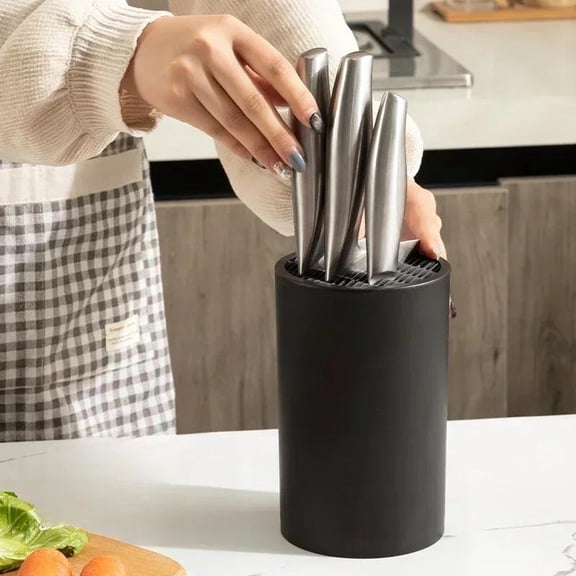 Kitchen Knife Holder Stand Storage Rack for Cleaver Fruit Knife Scissors Home Kitchen Organizer