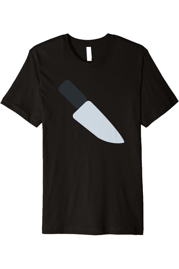 Kitchen Knife Premium T-Shirt men and women can wear, black, white, gifts