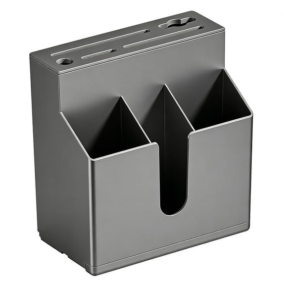 Kitchen Knife Rack Organizer Punch-Free Knife Holder Multifunctional Chef'S Knife Tool Placement Rack Countertop Chopstick Holder Storage Box