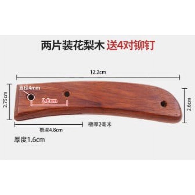 Kitchen Knife Replacement Handle Wooden Knife Handle Wood Knife Repair