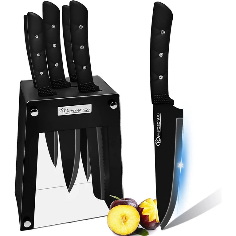 https://i5.walmartimages.com/seo/Kitchen-Knife-Set-Caliamary-6-Pieces-Black-Stainless-Steel-Sharp-Chef-Acrylic-Stand-Non-stick-Coating-Block-Set-Gift-Box-Great-Men-Women_e5d658d5-6f43-4153-90cc-c68c682e3087.491ca446489110877db00015738bf412.jpeg?odnHeight=768&odnWidth=768&odnBg=FFFFFF