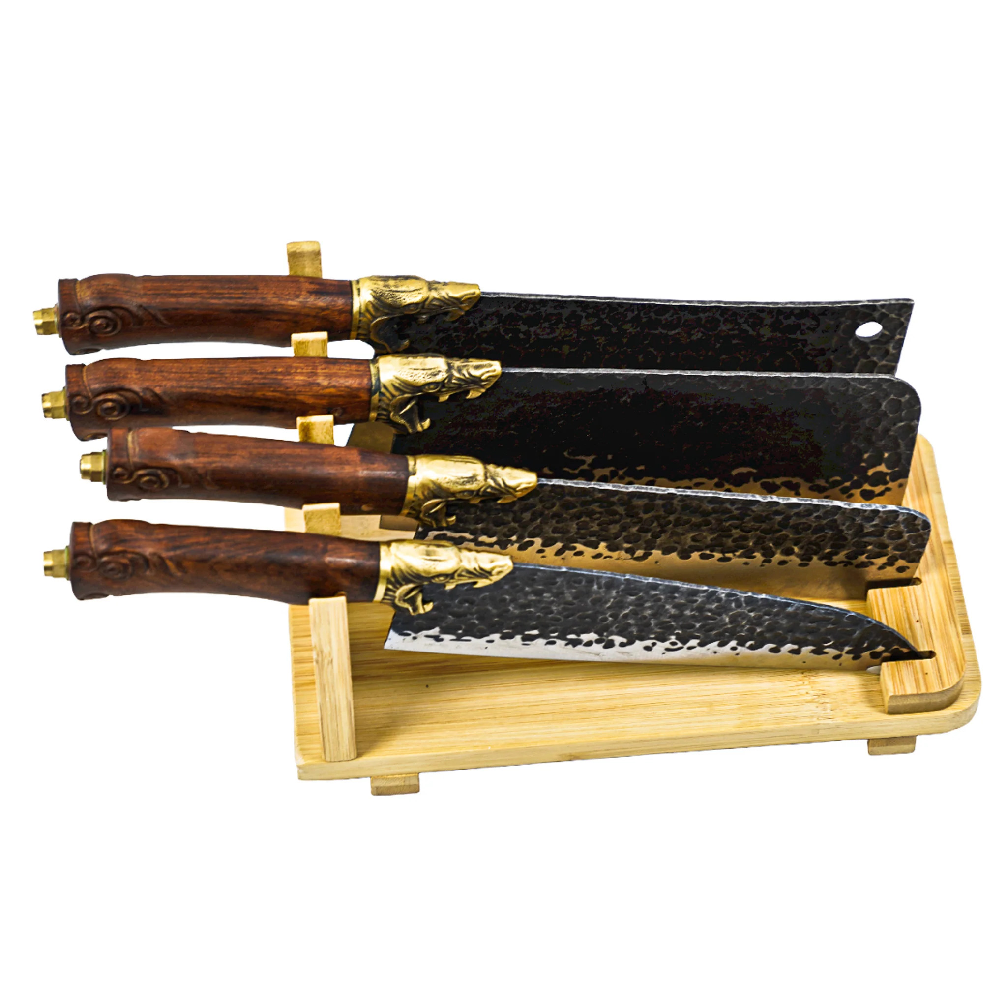 Kitchen Knife Set Dishwasher Safe Stainless Steel 4 Lion Knife Set