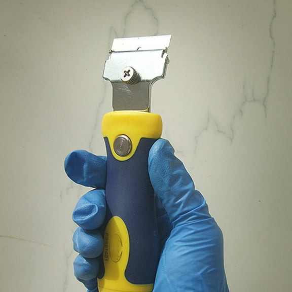 Kitchen Knife Set,Replaceable Spatula Retractable Cleaning Spatula Cleaning Scraper Removing Glass Glue Spatula Wall Floor Cleaning Scraper