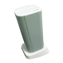 Kitchen Knife Storage Rack,Stand Countertop Holders,Knives Inserted Holders Storage Rack,Multi Unit Storage,Detachable Chassis, Easy to Clean,13X14.5X26cm,Green.