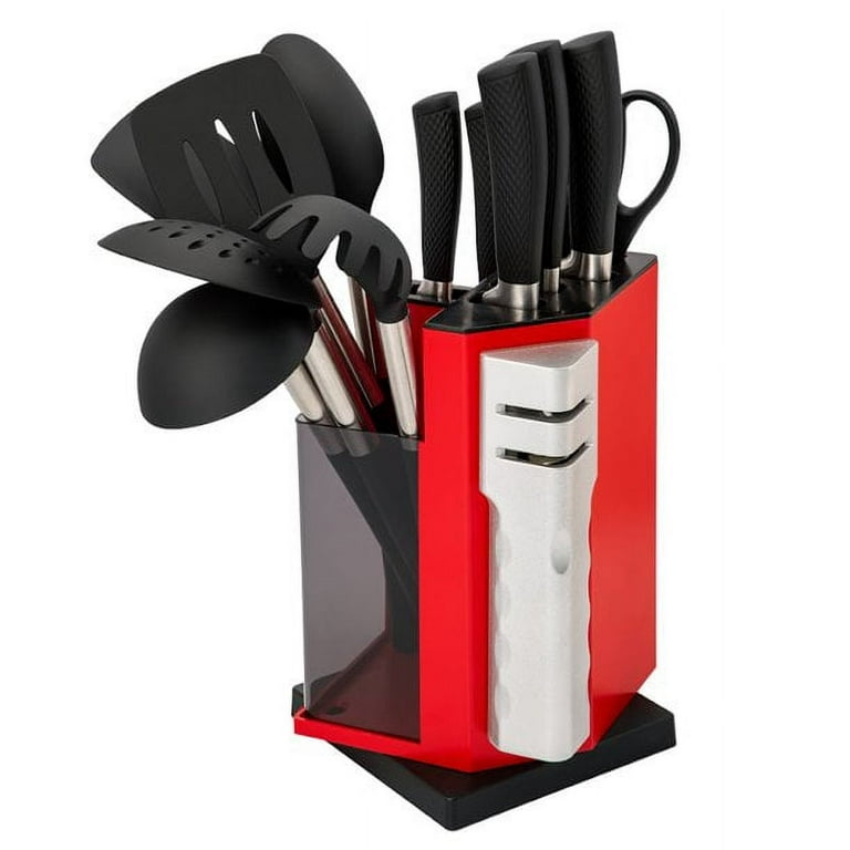 5-pc Kitchen Knife Set, Plastic Handle