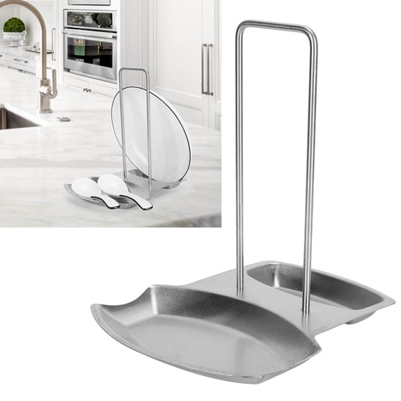Kitchen Lid Board Stand, Dishwasher Safe, Strong Stable, 304 Stainless Steel Build