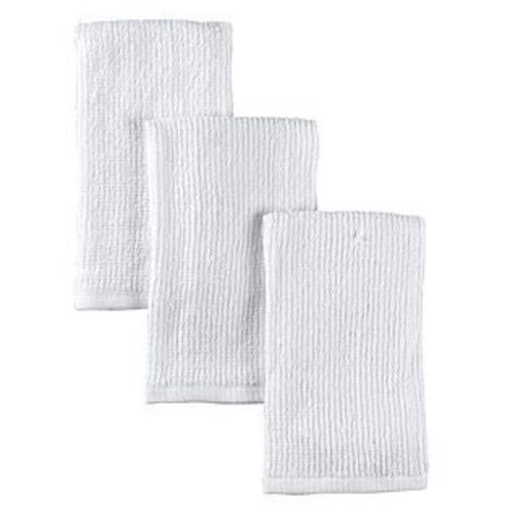 Kitchen Linens Type: Bar Mops, Color: White, Size: Ribbed 17"X20" 24 oz 60 PK