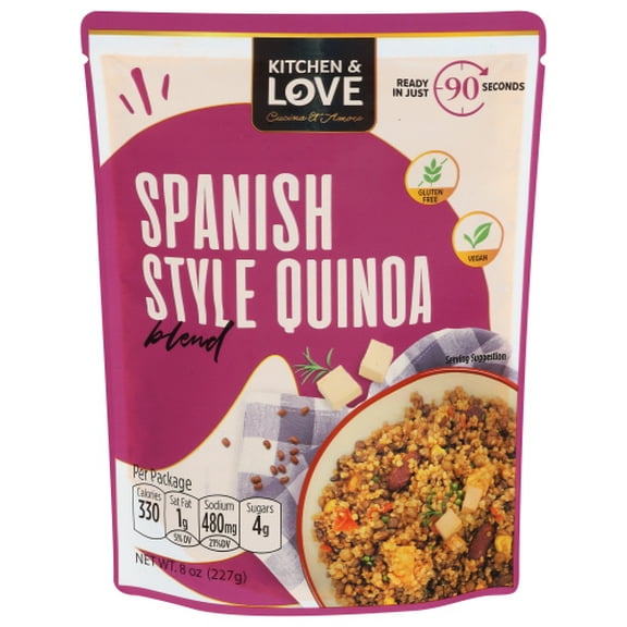 Kitchen & Love Quinoa Medley Reth Spanish 8 oz (Pack of 12)