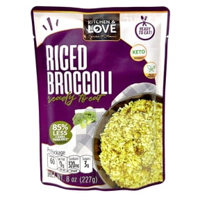 Kitchen & Love, - Riced Broccoli - 8oz