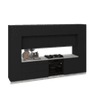 thumbnail image 1 of Kitchen Luxe Collection Black Color Base Size 12Ft Wide, 1 of 5