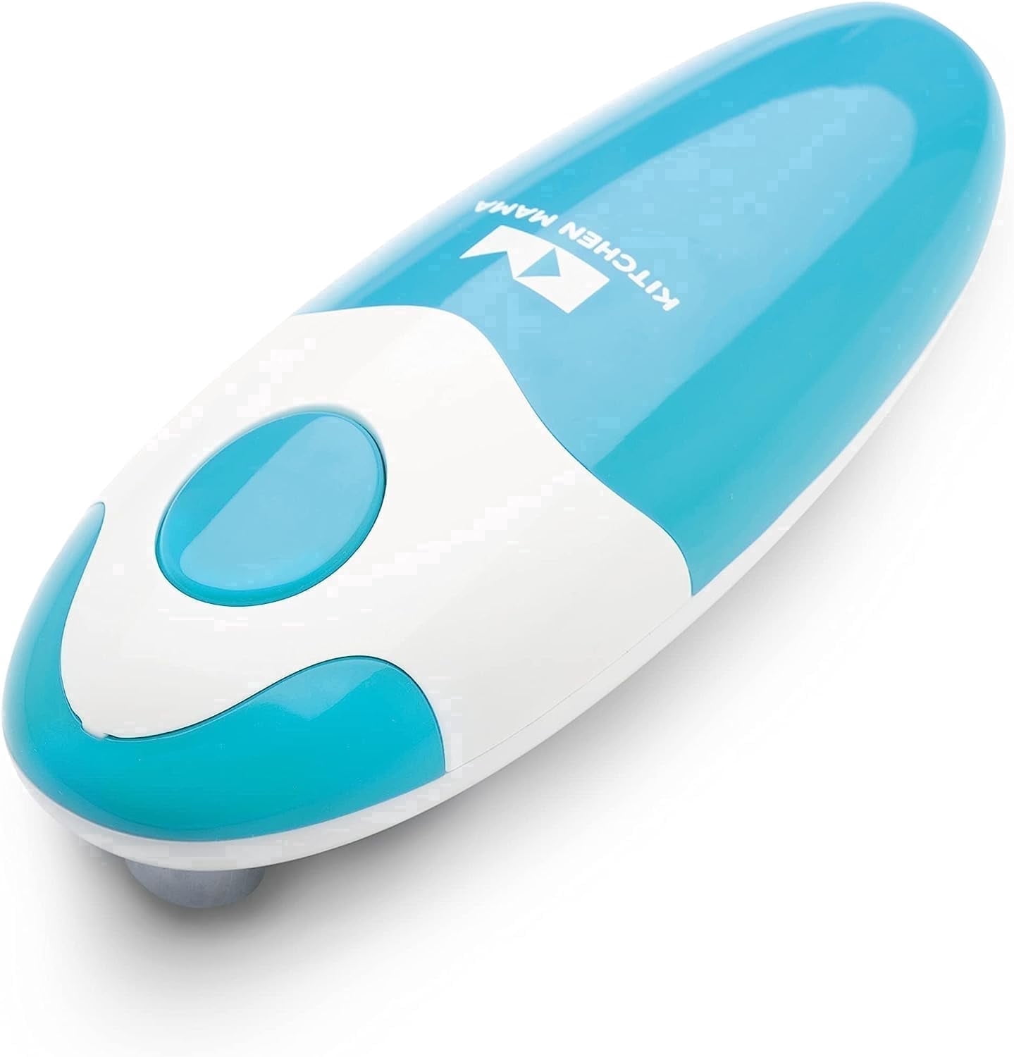 Kitchen Mama Handheld Electric Can Opener, Sky Blue