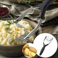Kitchen Manual Stainless Steel Multifunction Potato Mud Masher Folding Activity