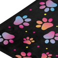 Kitchen Mat Colorful Animal Paw Print Kitchen Rug Mat AntiFatigue