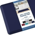 thumbnail image 1 of Kitchen Mat Cushioned Anti Fatigue Rug 17.3"x28" Waterproof, Non Slip, Standing and Comfort Desk/Floor Mats for House Sink Office (Black), 1 of 7