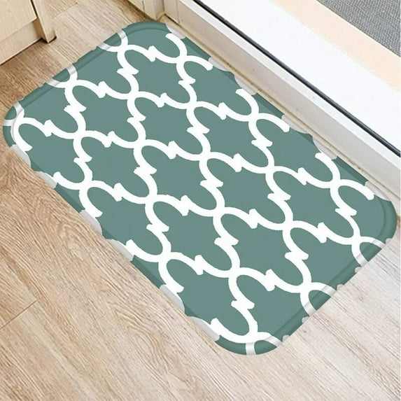 Kitchen Mat Geometric Anti-slip Modern Rugs Living Room Balcony Bathroom Carpet Doormat Hallway Geometric Bath Mat