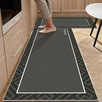 Kitchen Mat Home Entrance Doormat Hallway Living Room Rug Bedroom Balcony Decor Long Carpet Anti-Slip Bathroom Bath Floor Rug