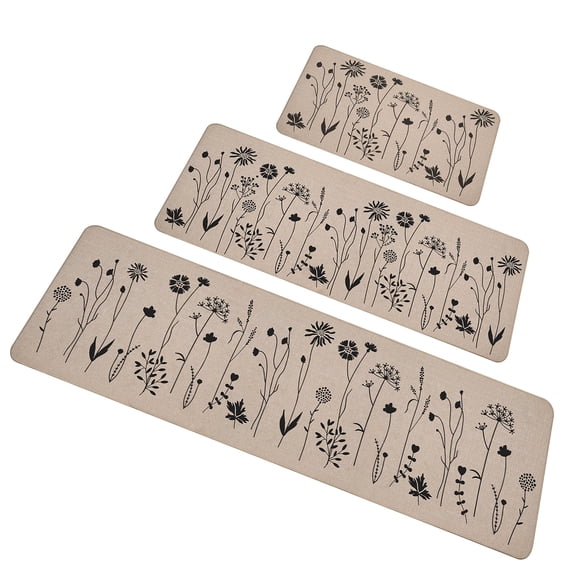 Kitchen Mat Non Slip Anti-Fatigue Rugs for Kitchen, Office(3 pack)