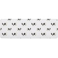 thumbnail image 1 of Kitchen Mat Rug 1 PCS Halloween Skull White Runner Rug Anti-Fatigue Comfort Memory Foam Standing Mat Non-Slip Floor Door Mat for Bathroom Bedroom 18x47in, 1 of 6
