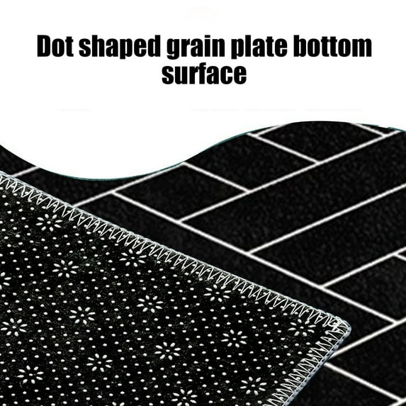 Kitchen Mat Set, 2 Pcs Cushioned Rugs for Floor, Waterproof Non-Slip Kitchen Floor Mat, Comfort Rug Standing Mat for Kitchen, Home Floor, Office, Sink, Laundry 62.9*19.6in + 19.6*31.4in