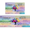 thumbnail image 1 of Kitchen Mat Tree Kitchen Mats for Floor 2 Piece, Colorful Rug Anti Fatigue Floor Mat for Kitchen, Kitchen Floor Mat for in Front of Sink and Kitchen Matt for Standing for Kitchen Decor 17"X30"+17"X47", 1 of 6