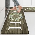 thumbnail image 1 of Kitchen Mats,Anti Fatigue Kitchen Rugs Sets of 2, Non Slip Waterproof Kitchen Floor Mats, Ergonomic Cushioned Comfort Standing Mat for Home,Laundry, Office,Sink,Desk, 1 of 6