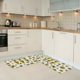 Kitchen Mats for Floor 2 Piece Sunflower Gnome Non Slip Anti Fatigue