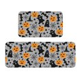 thumbnail image 1 of Kitchen Mats for Floor 2 Piece, halloween elements pumpkins Anti Fatigue Mats for Kitchen Floor, Cute Kitchen Rugs Non Slip Washable for Bedroom Bathroom Office Home Kitchen Decor, 1 of 6
