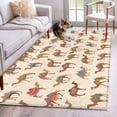 thumbnail image 1 of Kitchen Mats for Floor 3x5 Ft, Summer Camels Non Slip Area Rugs for Kitchen Bedroom Entryway, Farmhouse Retro Cartoon Desert Animals Washable Carpet Runner Rug Floor Mats for Bedroom Home Decor, 1 of 8
