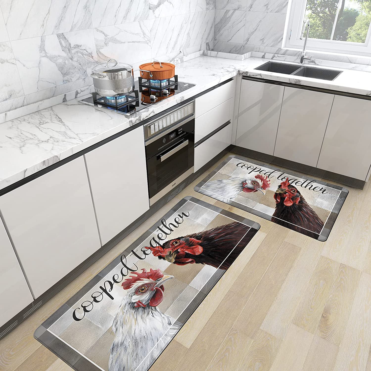 JTW Kitchen Mats For Floor,Anti Fatigue Mats For Kitchen Floor,19