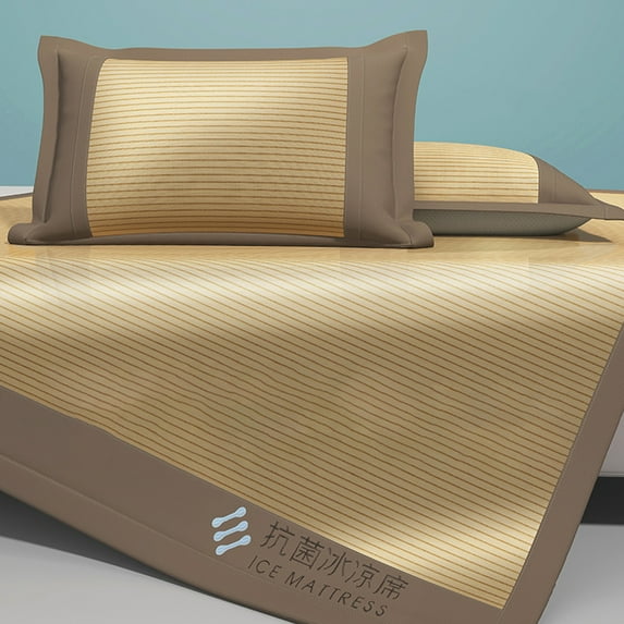 Kitchen Mats for Floor Patio Furniture Set Garden Decor on Clearance Summer Sleeping Mat-Foldable Rattan Summer Sleeping Mat-Cool Mat for Cooler Bed in Home School Dormitories-47.24x78.74in-