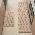 thumbnail image 1 of Kitchen Mats For Floor,Hand Drawn Peach Pattern Kitchen Rug For Kitchen ,Laundry,Office, 1 of 5