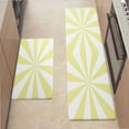 thumbnail image 1 of Kitchen Mats For Floor,Yellow And White Sunburst Kitchen Rug For Kitchen ,Laundry,Office, 1 of 5