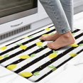 thumbnail image 1 of Kitchen Mats, Lemon Kitchen mats for Floor, Anti Fatigue Mats for Kitchen Floor Cushioned, Non Skid Washable Memory Foam Kitchen Rugs and Mats for Bedroom, Office, Sink, Laundry 17.3*29 Inches, 1 of 6