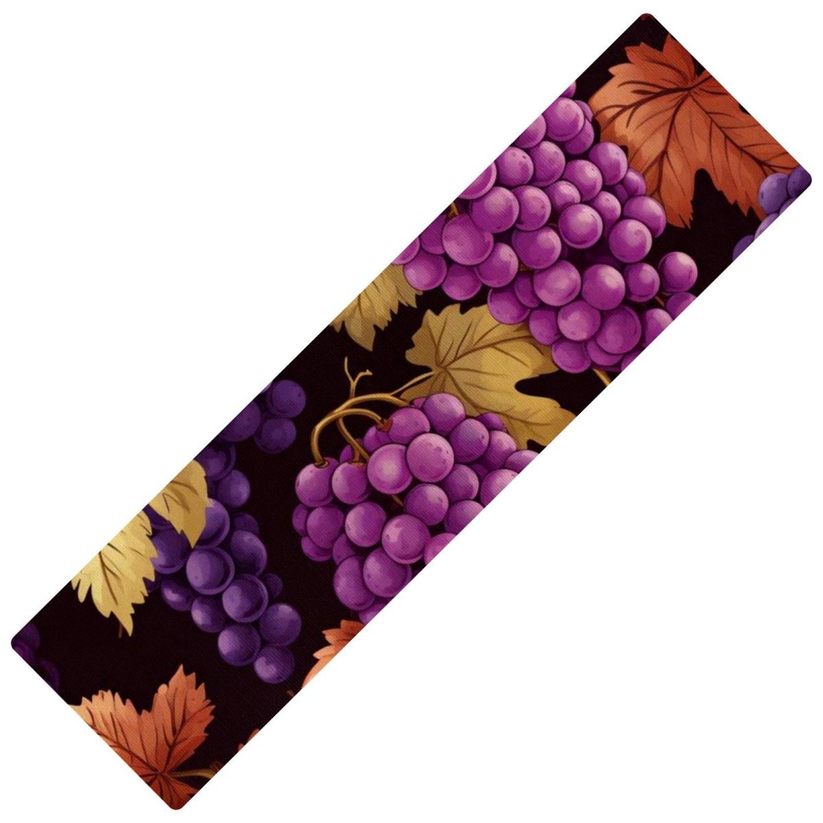 Kitchen Mats Non Slip Rubber Sole Kitchen Rugs Grape Kitchen Runner Rug