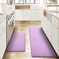 thumbnail image 1 of Kitchen Mats and Rugs Set of 2 - Cushioned Anti-Fatigue Kitchen Rug for Floor Washable 17"x29" +17"x59", Lightpurple, 1 of 14