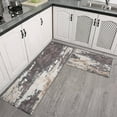 thumbnail image 1 of Kitchen Mats for Floor Set of 2 Pieces Kitchen Rugs and Mats Non Skid Washable Kitchen Floor Mat(17" Wx30 L+17" Wx 47" L), 1 of 6