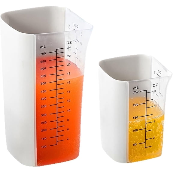 Kitchen Measuring Cup, Silicone Baking With Graduations, High Temperature Resistant, Large Capacity Nylon