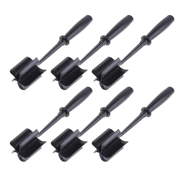 Kitchen Meat Grinder Masher Heat Non-Stick Hamburger Chopper Potato Masher Tool Kitchen Gadgets Black