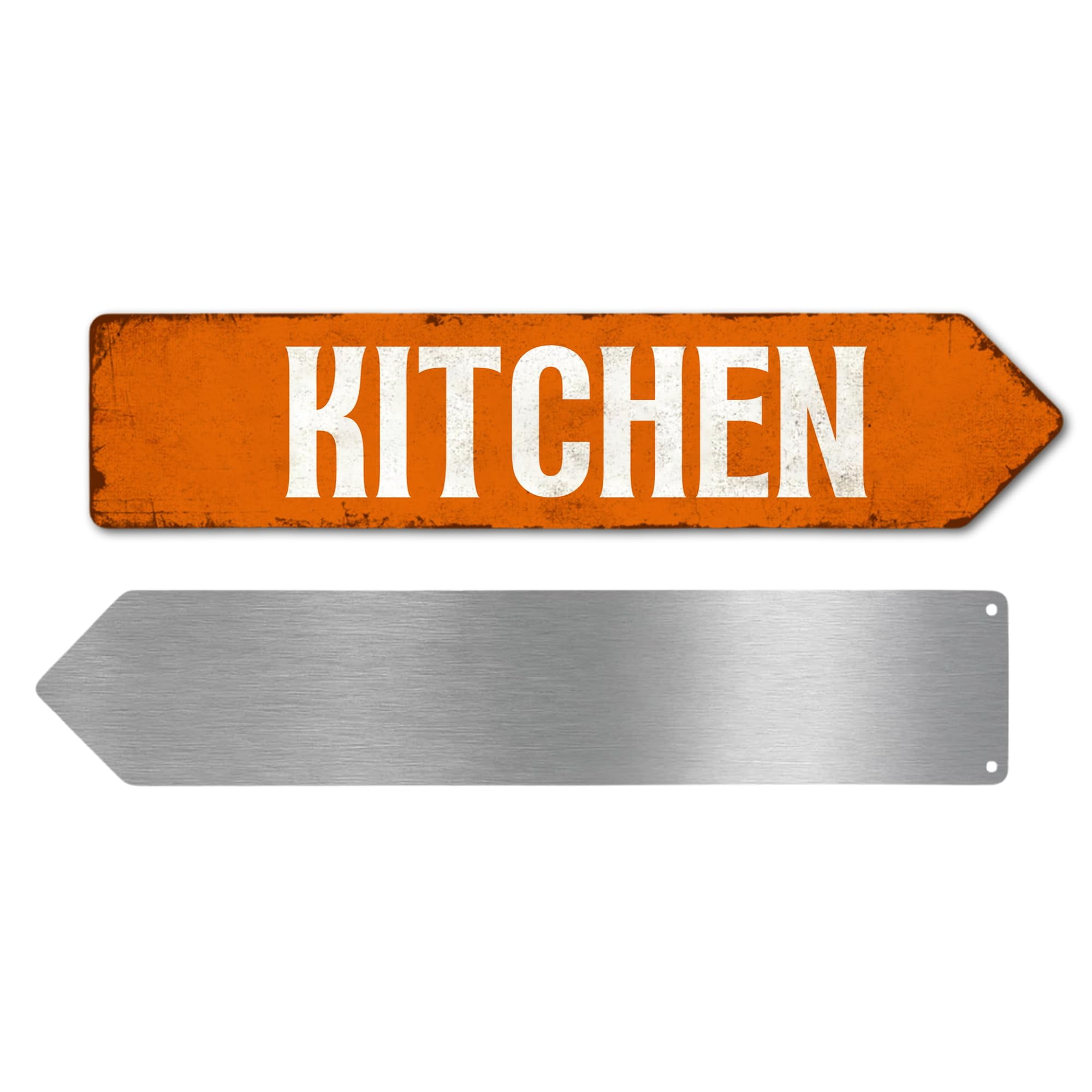 Kitchen Metal Sign by DC | Arrow Metal Directional Signage for Indoor ...