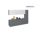 thumbnail image 1 of Kitchen Metropolitan Collection Gray & White Gloss Color Base Size 11Ft Wide, 1 of 6