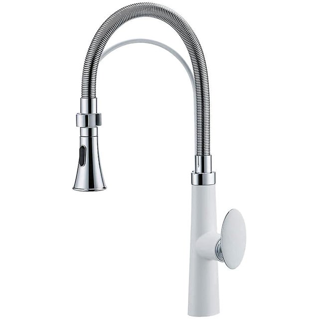 Kitchen Mixer Tap,Kitchen Sink Tap with can Move Dual Function Sprayer