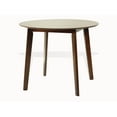thumbnail image 1 of Kitchen Modern Wood Mandy Round Dining Table Medium Brown Finish, 1 of 8