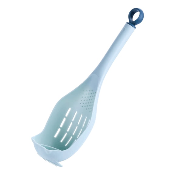 Kitchen Multi-functional Long Handle High Temperature Colander Filter Water Spoon
