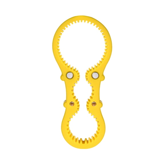 Kitchen Multifunctional and Can Capper for Effortless Opening - Labor-Saving Kitchen Gadget, 16.5cmx7.5cmx1.6xm, Yellow